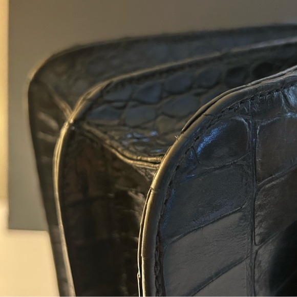 Henri Bendel Croc Textured Handbag - Picture 8 of 16